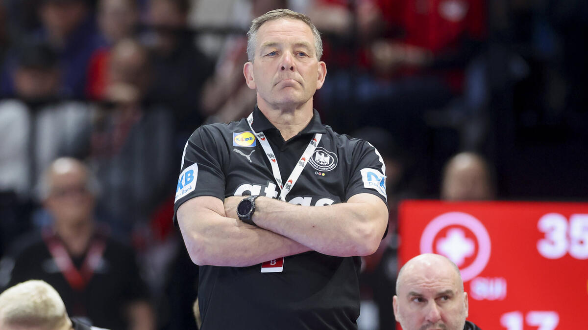 Alfred Gislason war mit der Leistung seiner Mannschaft nicht zufrieden