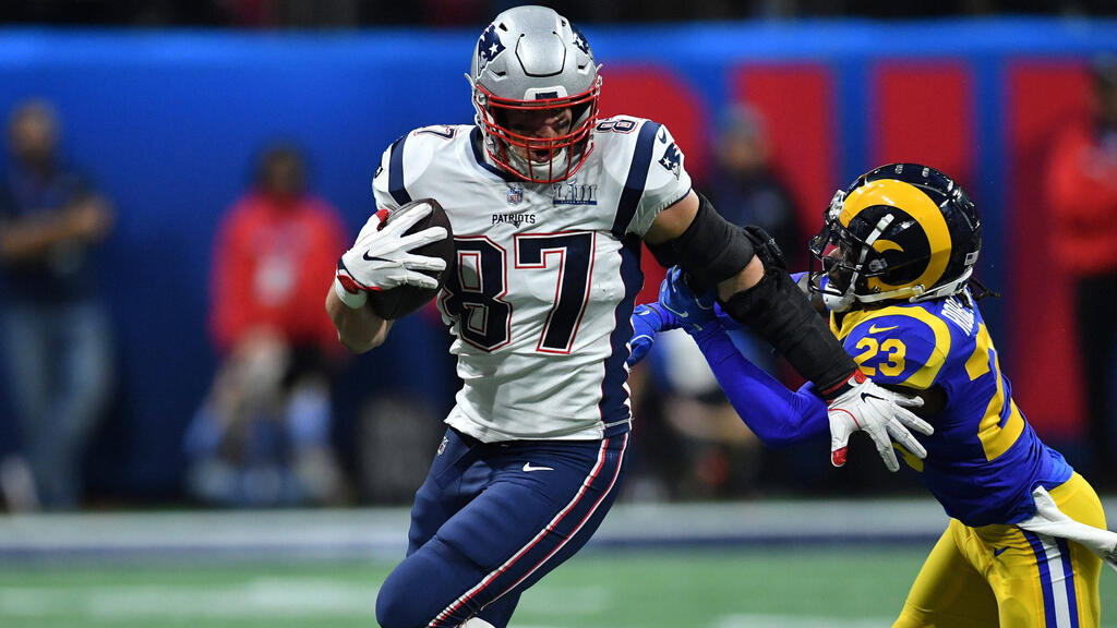 Rob Gronkowski gewann drei Super Bowls in New England