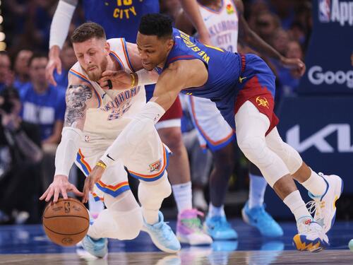 Isaiah Hartenstein gab vollen Einsatz - auch gegen Russell Westbrook