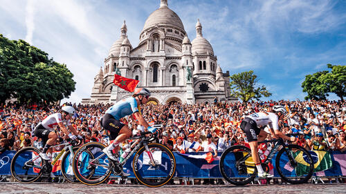 Schon bei Olympia war Montmartre ein Hingucker