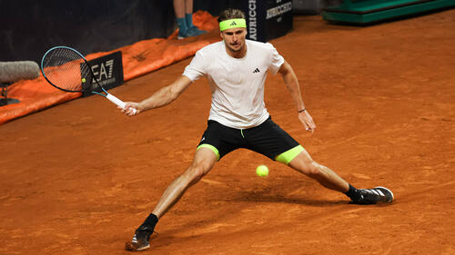 Zverev ist in Rom im Viertelfinale gescheitert