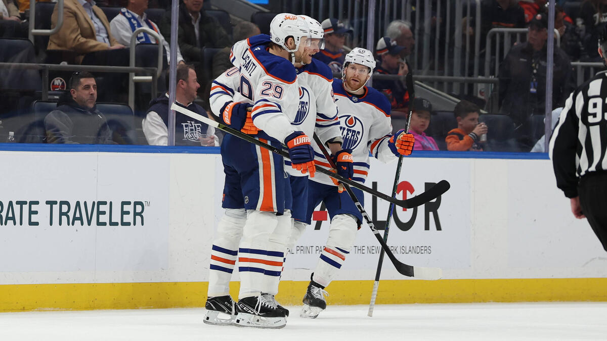 In einem hart umkämpften Spiel setzten sich die Oilers in der Verlängerung durch