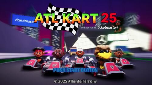 Die Atlanta Falcons nutzen in diesem Jahr ihre ganze eigene Version von Mario Kart