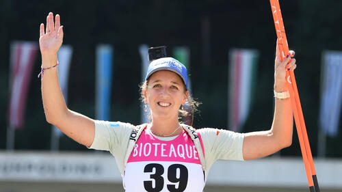 Für Franziska Preuß steht die Vorbereitung auf die neue Biathlon-Saison an