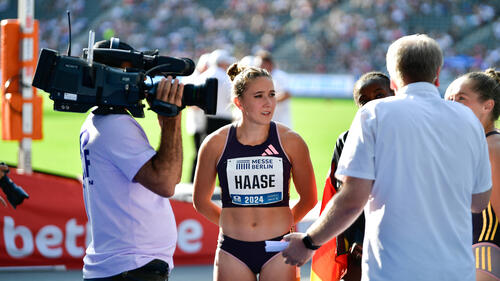 Rebekka Haase löste mit der deutschen Staffel das WM-Ticket