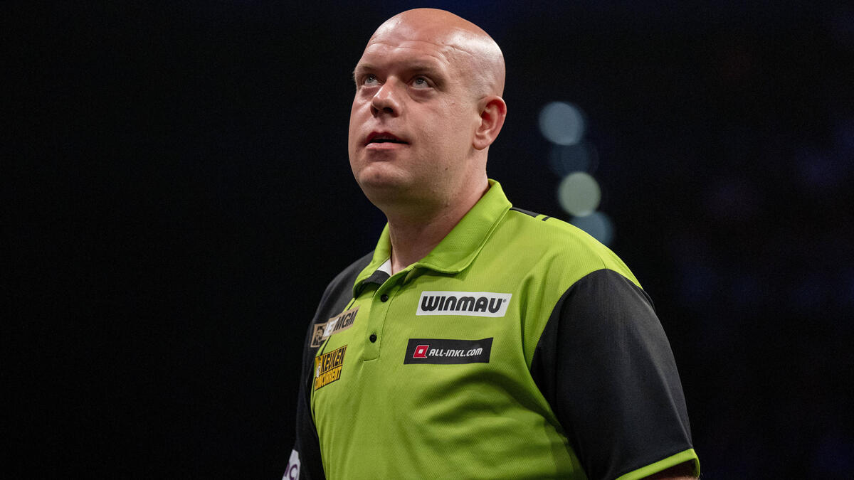 Darts-Superstar Michael van Gerwen steckt in einer schweren Krise