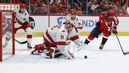 Die Carolina Hurricanes haben die Washington Capitals ausgeschaltet