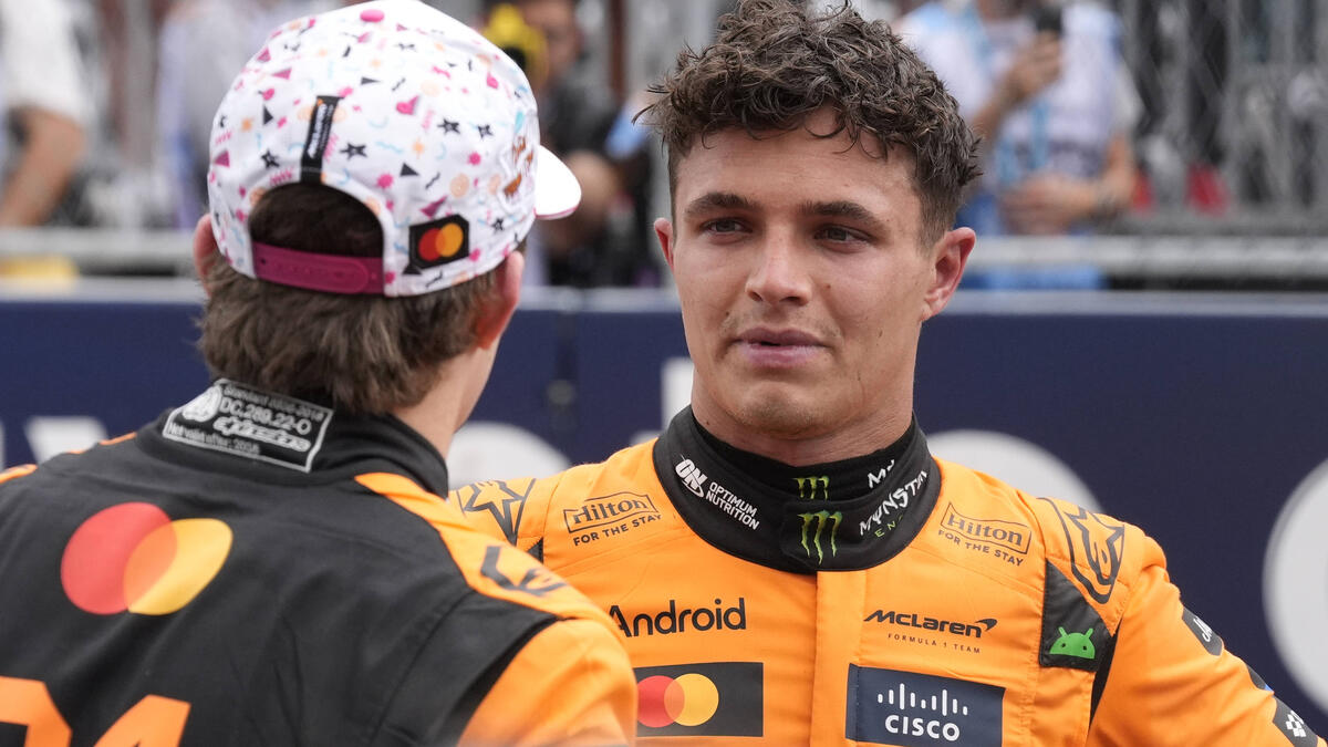 Vor der Saison lag der Fokus eher auf Lando Norris