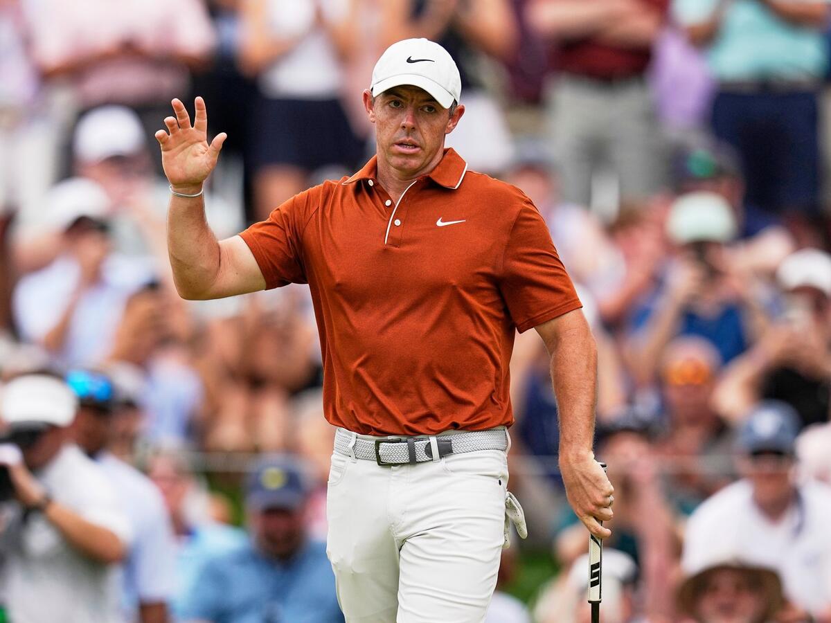 Noch mal gutgegangen: Golfstar Rory McIlroy.