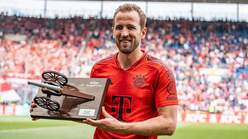 Harry Kane hat erneut die Torjägerkanone gewonnen