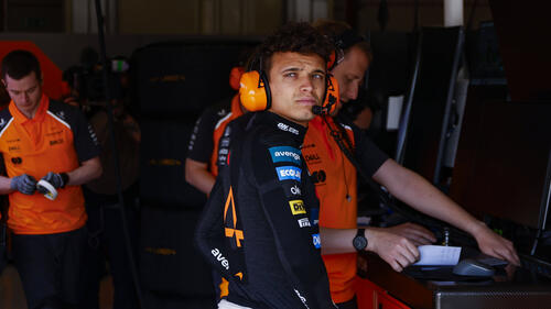 Lando Norris hadert in der Formel 1 mit sich selbst