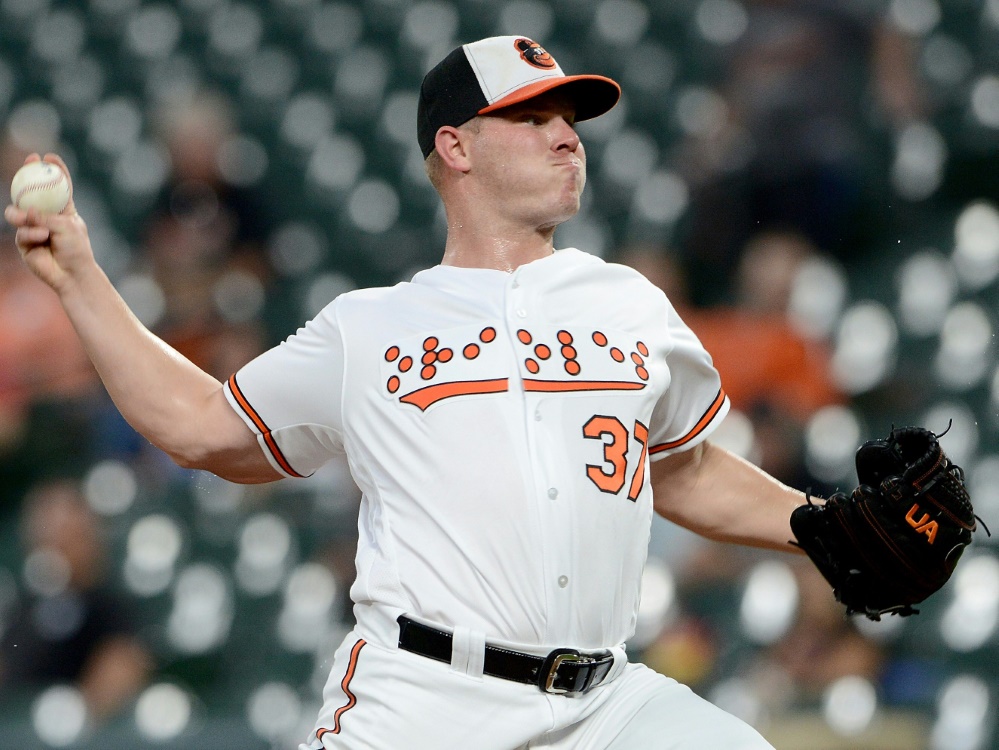 Die Baltimore Orioles trugen Trikots mit Blindenschrift