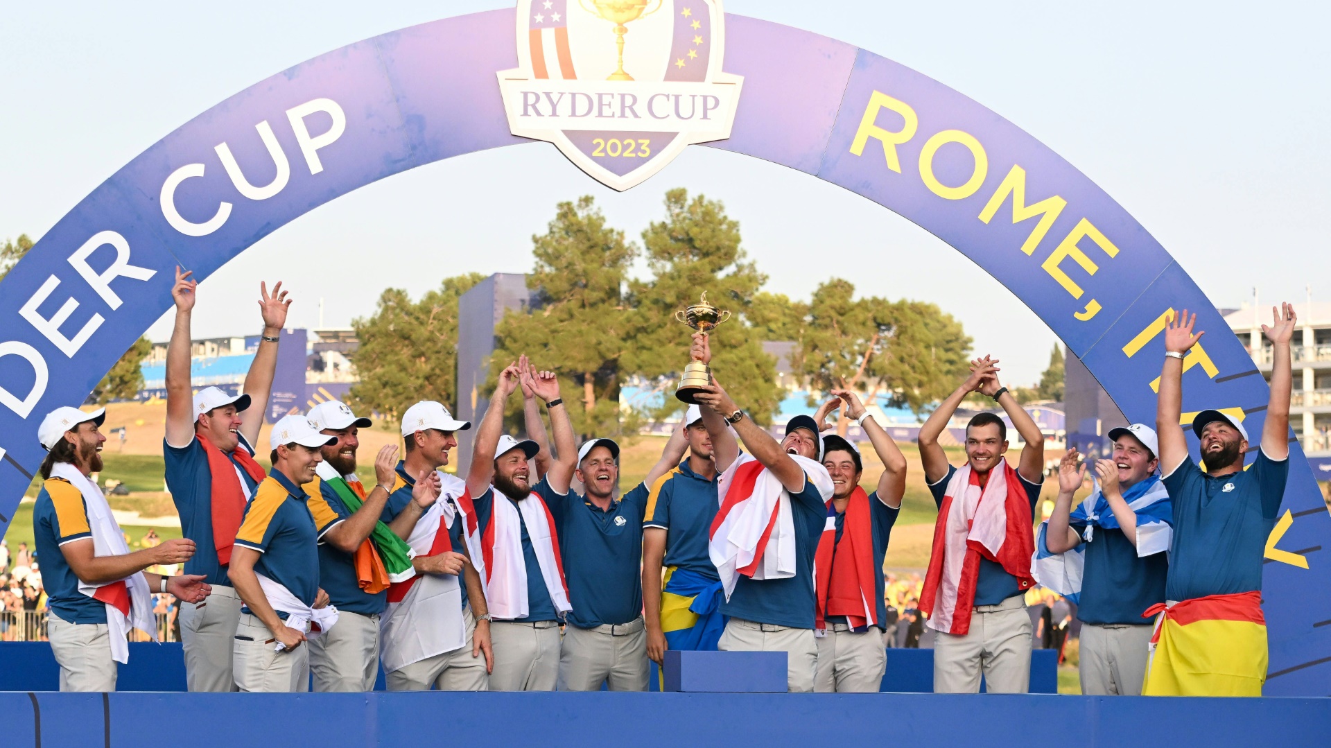 McIlroy und Co. feiern Europas Ryder-Cup-Sieg