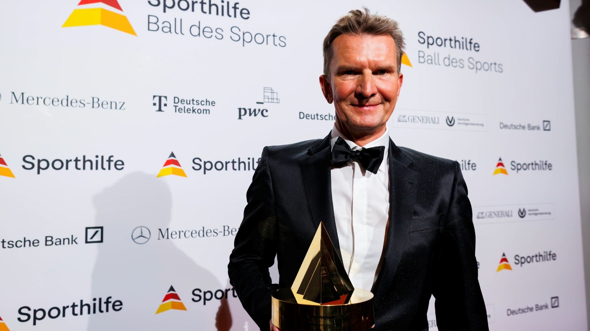 Michael Groß bei der Preisverleihung