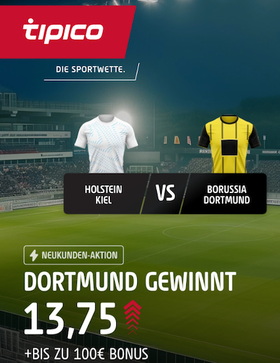 Tipico Boost auf BVB gegen Kiel am 14.01.25