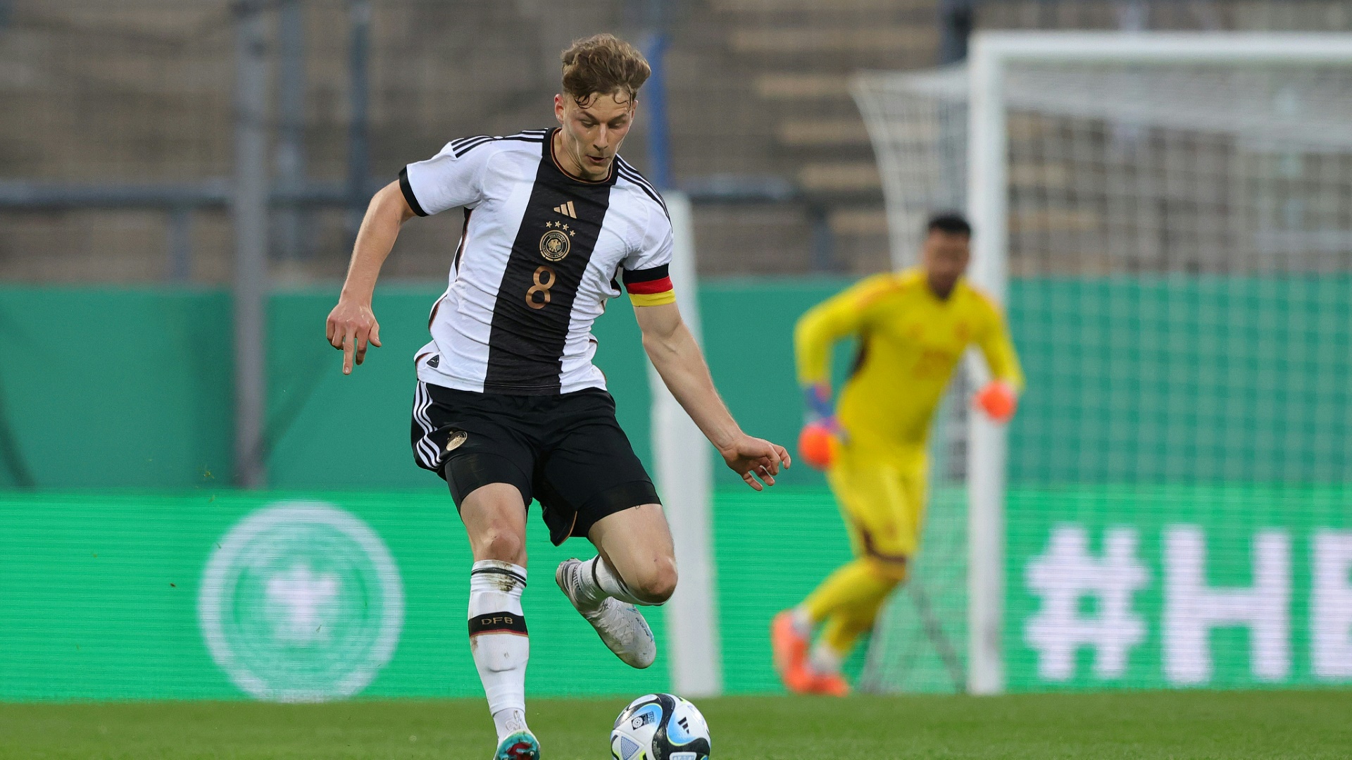 Die deutschen U21-Fußballer spielen gegen die Ukraine