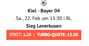 Kiel vs. Lever ODDSET Boost 22.2.