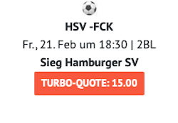 HSV Boost ODDSET, 21.2.