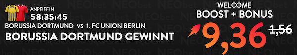 NEObet Boost BVB 22.2.